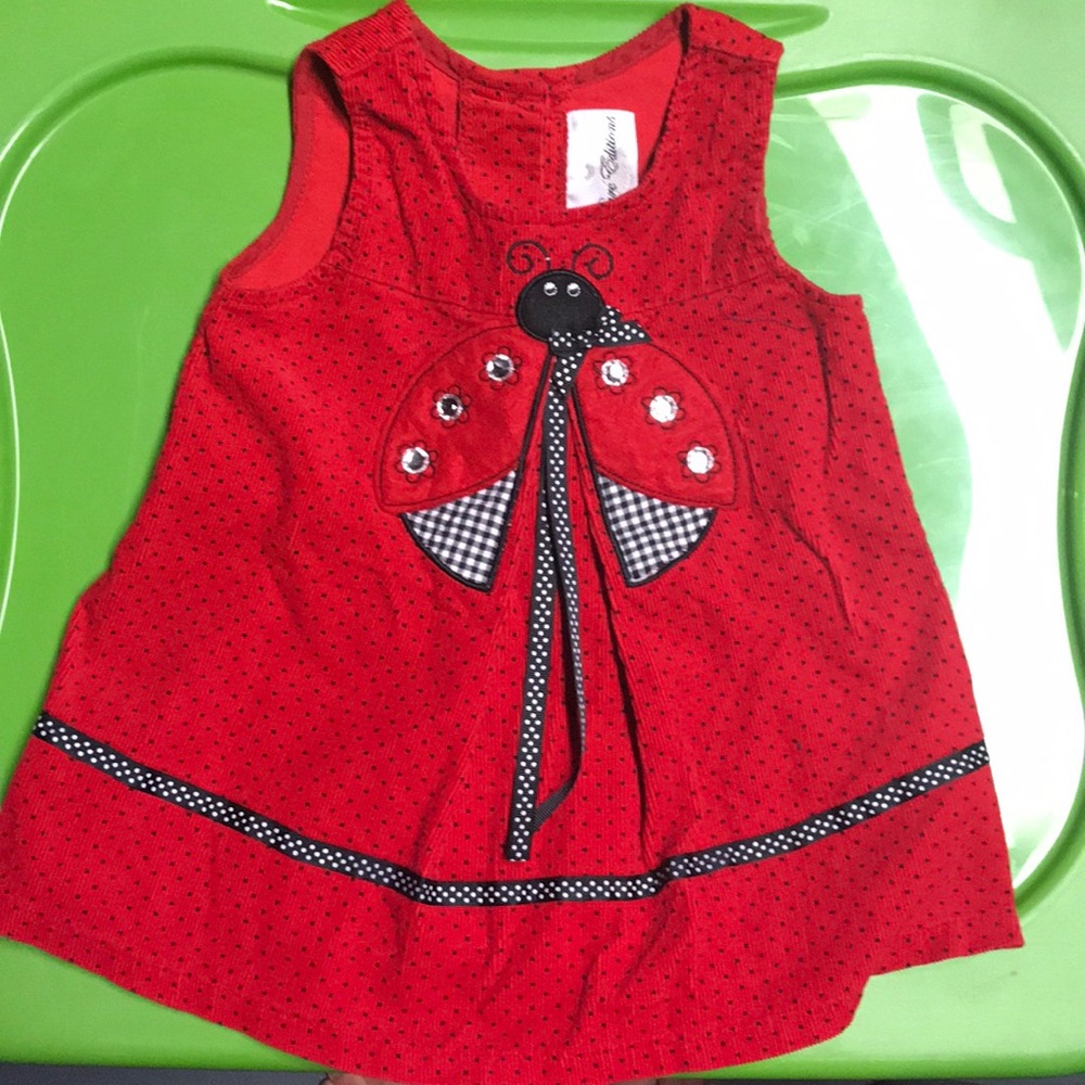 Rare Editions Lady Bug Dress
